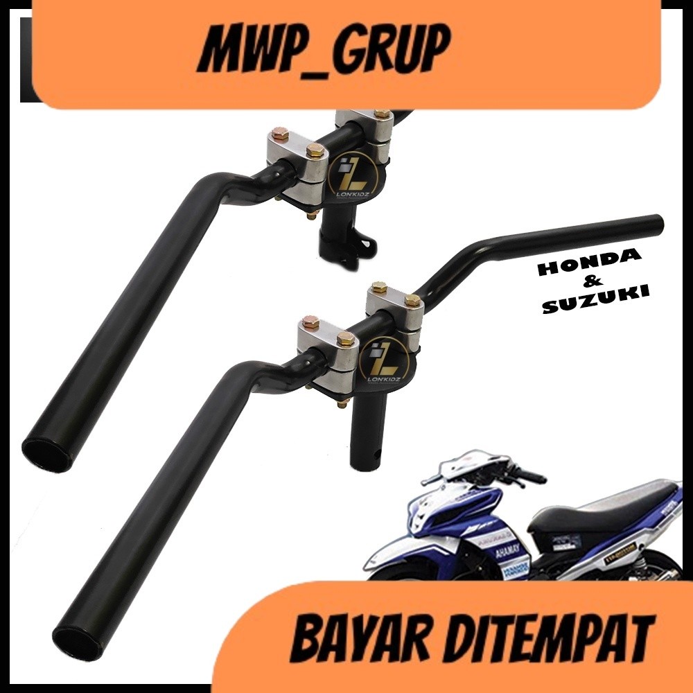 New STANG RZR & DUDUKAN STANG RACING UNIVERSAL MATIC & BEBEK MIO, VARIO BEAT, SUPRA, SMASH, JUPITER 
