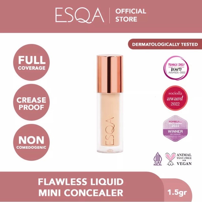 ESQA Flawless Liquid MINI Concealer