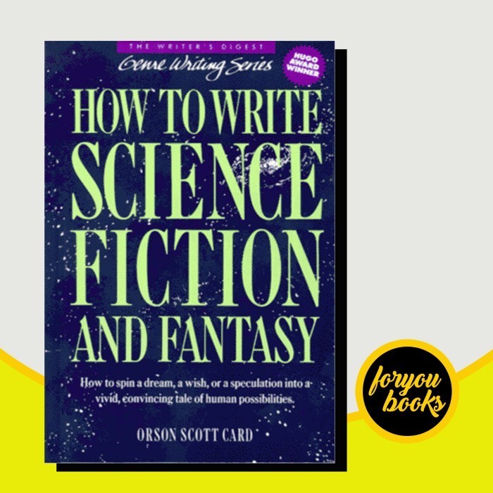 How to write Science fiction and Fantasy Card, Orson Scott (BOOKS)