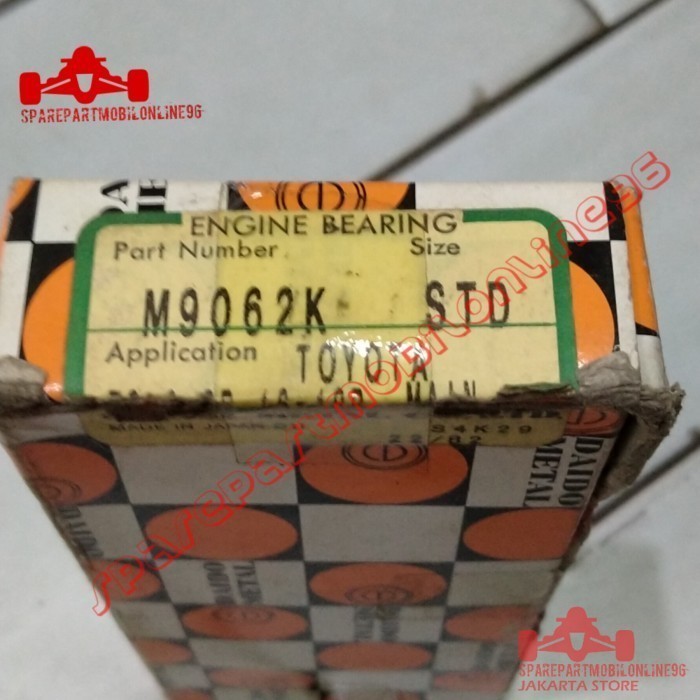 Metal Duduk Main Bearing Toyota Corona 2000 22R RT132 DAIDO