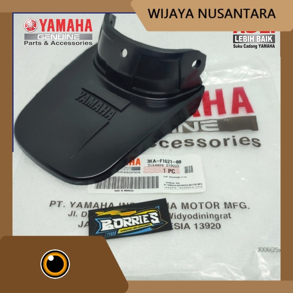 Flap Spakbor Karet Lumpur Kepet Buntut Slebor Belakang Yamaha RXK RX King RXS Special YT-115 YT115