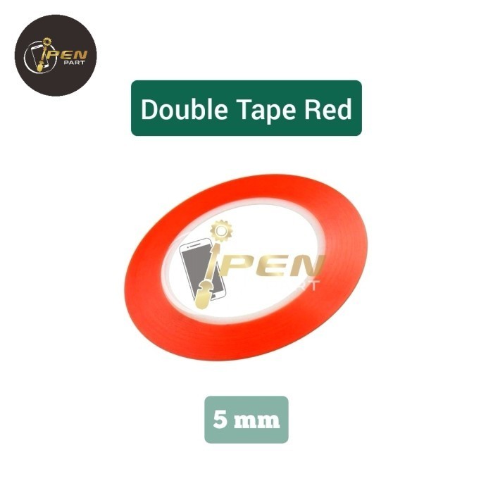 

IP03 Double Tape Merah 5 MM Adhesive Perekat Original