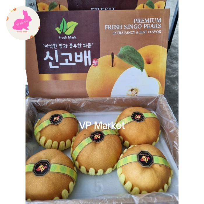 

Pear Singo Rrc Jumbo Premium Isi 5 / Hampers Buah Imlek / Dus