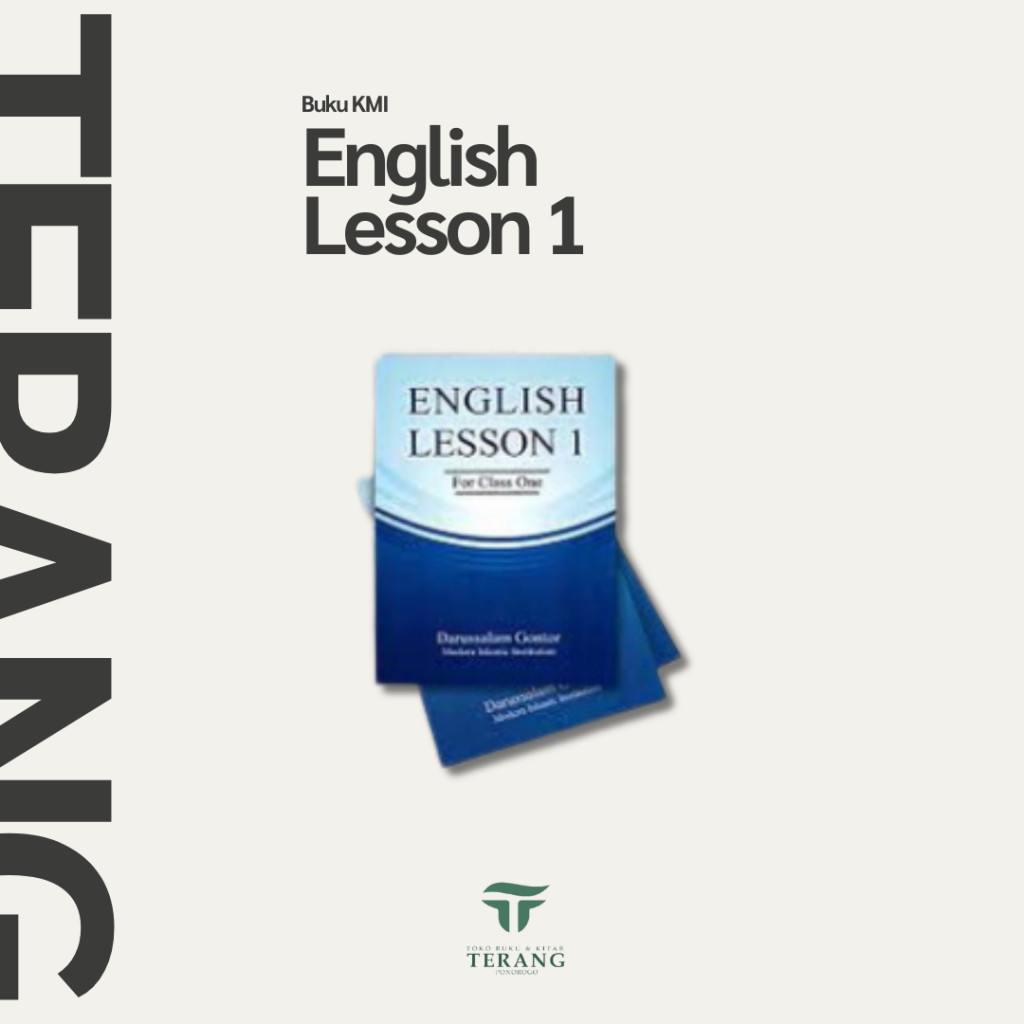 

Buku Kmi Gontor - English Lesson 1