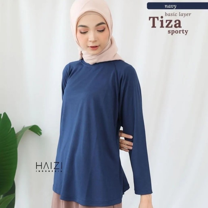 Tiza Sporty | Kaos Olahraga | Bahan drifit / dry fit brazil