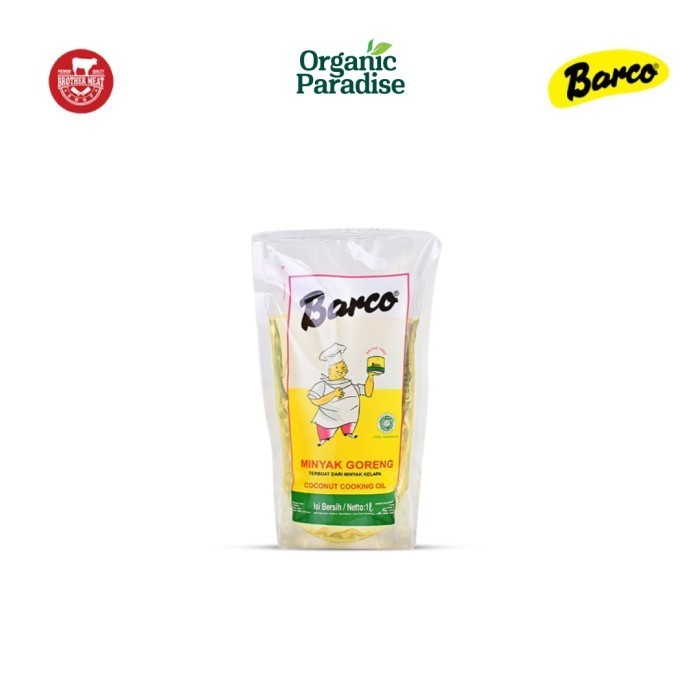 

BARCO Minyak Goreng Kelapa Kemasan Pouch / Coconut Cooking Oil Barco