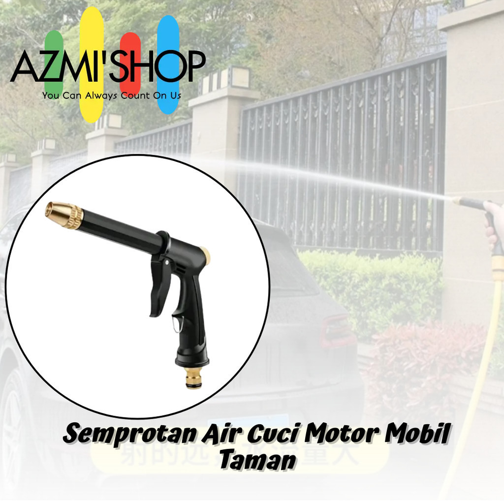 Alat Cuci Motor Semprotan Selang Jet Semprot Cuci Mobil