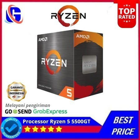 AMD Processor Ryzen 5 5500GT Wraight Stealth Cooler / 5500 GT