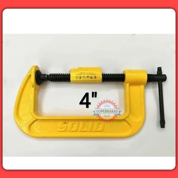 KLEM C 4"- KLEM KAYU - KLEM SUDUT FIGURA