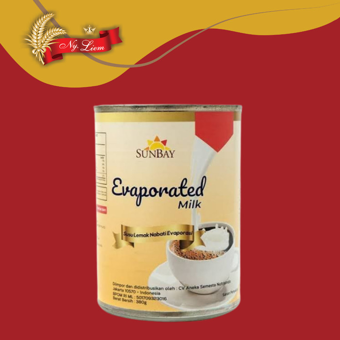 

SUNBAY Susu Evaporasi / Evaporated Milk 380 gram