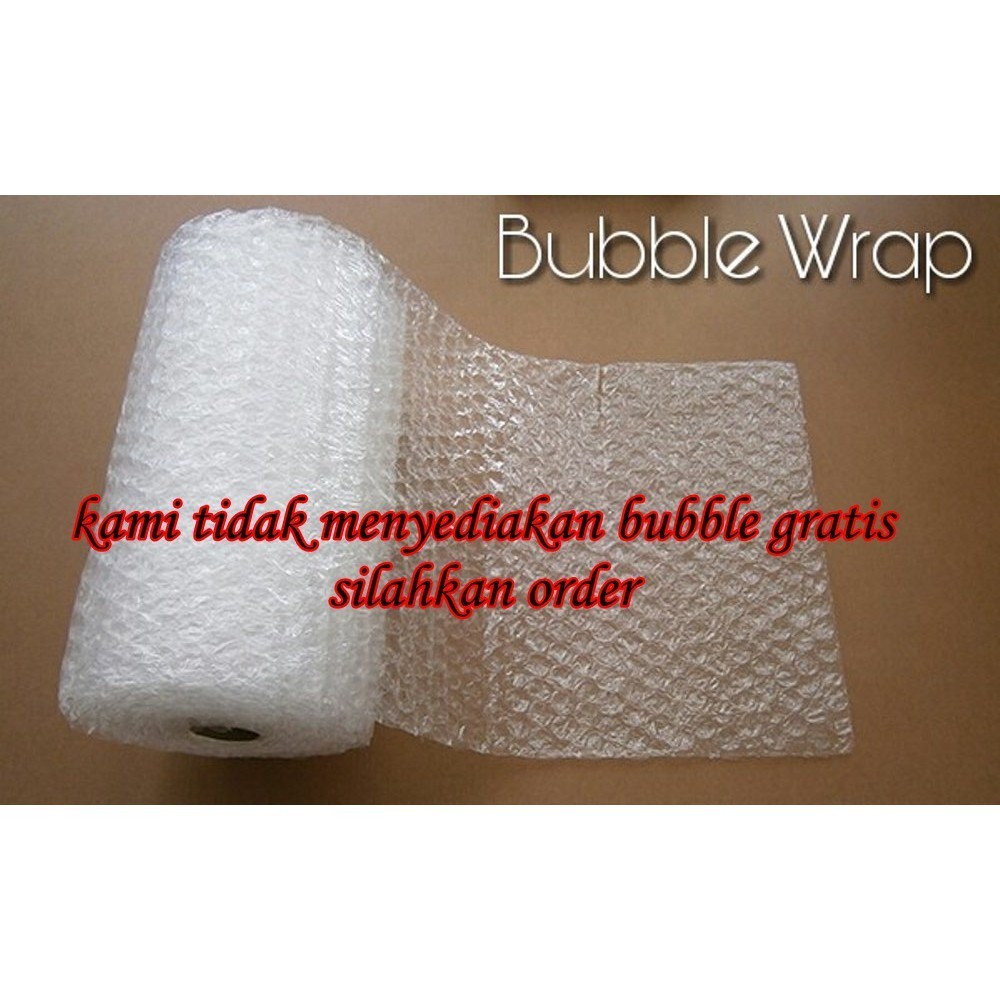 

HANYA untuk tambahan pengaman Paket dengan Bubble Wrap/ Packing Kardus untuk 1 Paket (1 kali pengiriman)