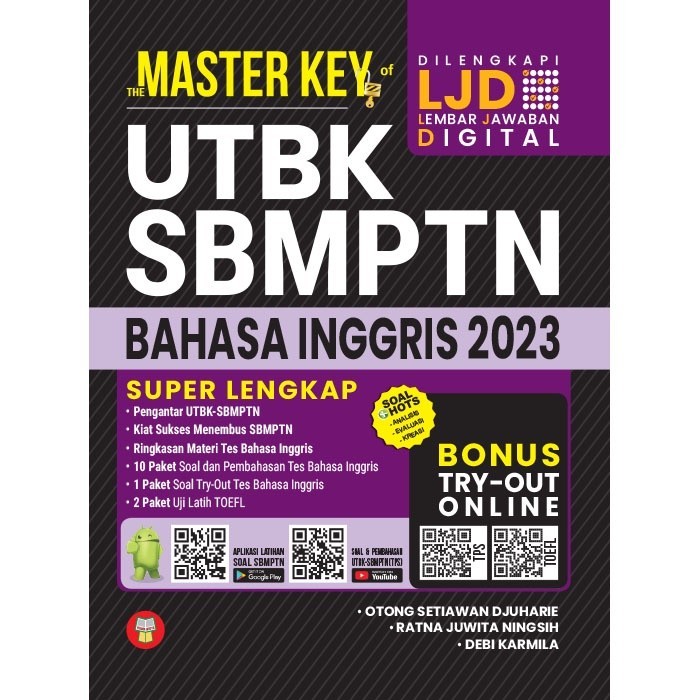 THE MASTER KEY OF UTBK SBMPTN BAHASA INGGRIS 2023