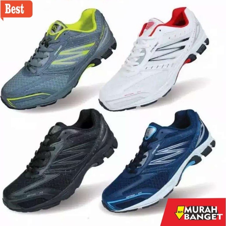 Sepatu lari keren- Sepatu Pria / Sepatu Running / Spotec / Dynamic