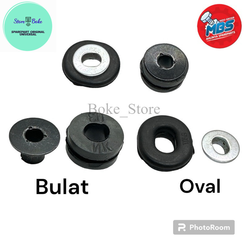KARET BODY RING OVAL BULAT RUBBER 1 SET KARET DAN RING BOS