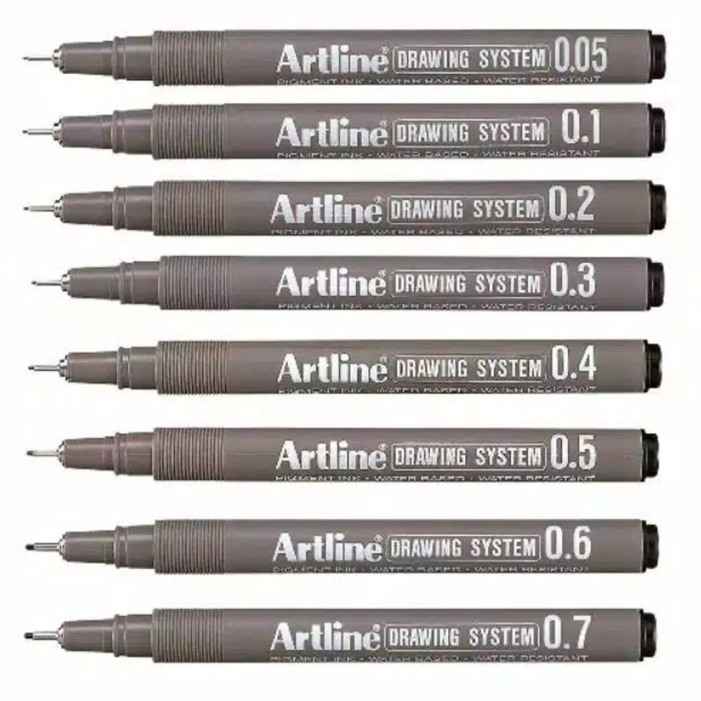 

Artline Drawing / Drawing Pen / Pen Gambar 005-08 mm