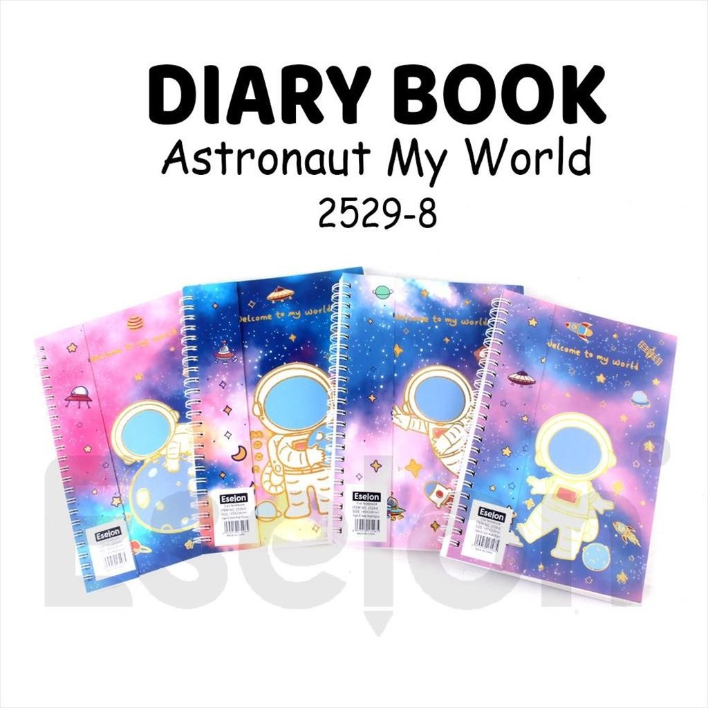 

[ES.JKT] Diary Spiral A5 ASTRONAUT / 2529-8 / Diary Spiral 80 LBR