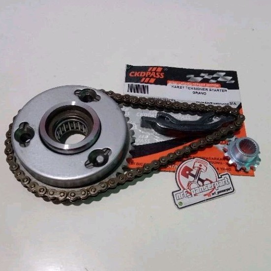 RUMAH PELOR STATER SET GIGI/GEAR ONEWAY//ONE WAY RANTE STATER 62L+GIGI/GEAR DINAMO STATER//HONDA AST