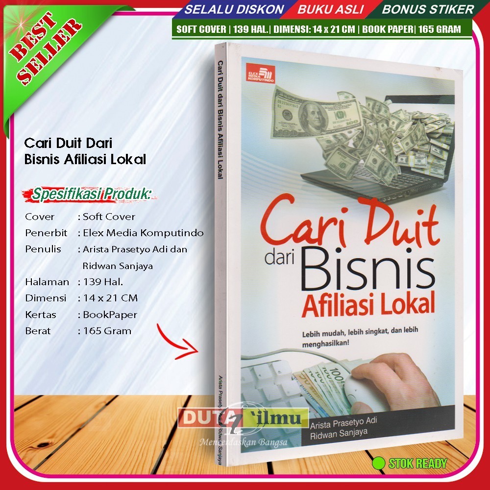Buku Cari Duit dari Bisnis Afiliasi Lokal