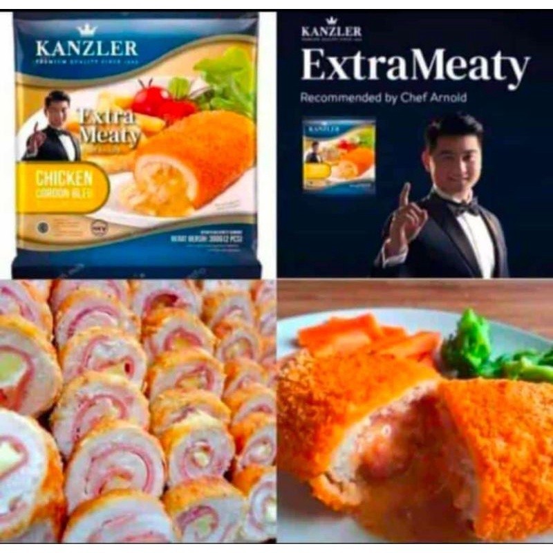 

Kanzler Chicken Cordon bleu 300gr isi 2 pcs