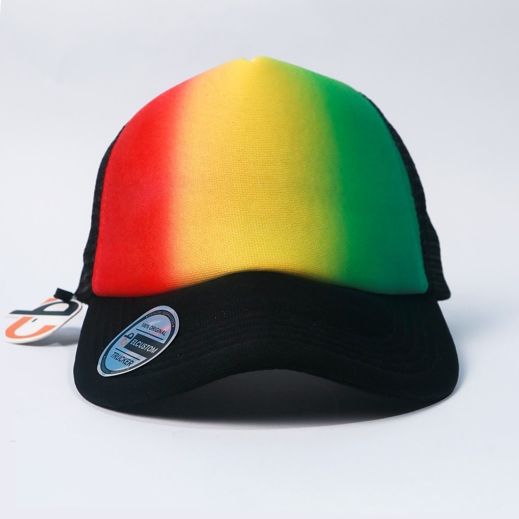 REGGAETONE - Topi Jaring Airbrush / Topi Custom/  Tiedye/ Topi Premium / Topi Trucker / Topi SMA / T