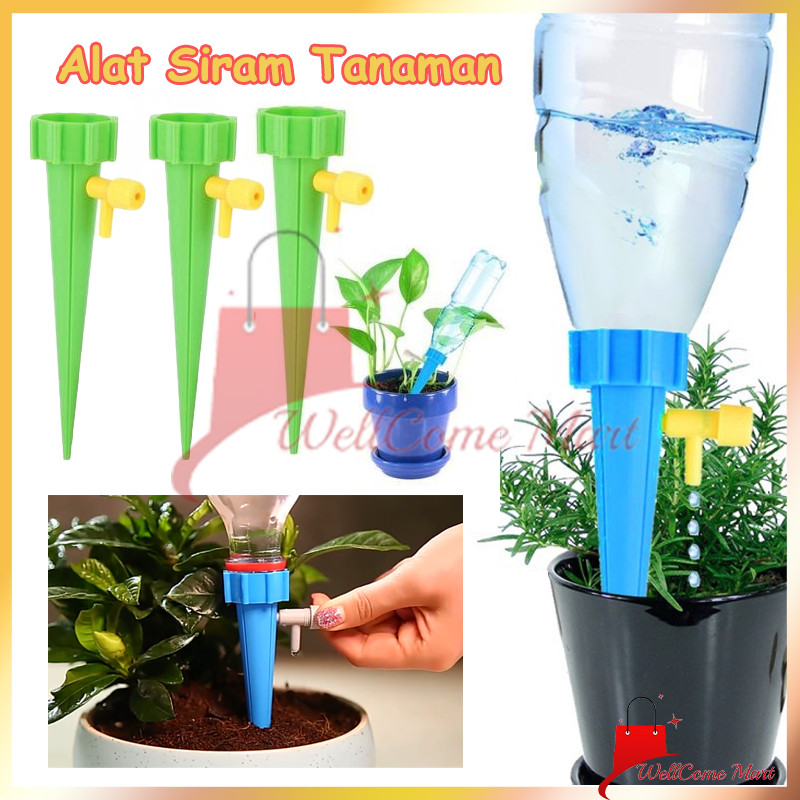 10Pcs Taman Infus Tanaman Botol Irigasi Tetes / Irigasi Kebun Tetes Tanaman Otomatis Alat / Tanaman