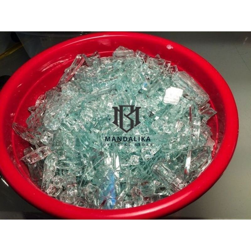 Pecahan kaca / cermin / dekorasi pecahan cermin