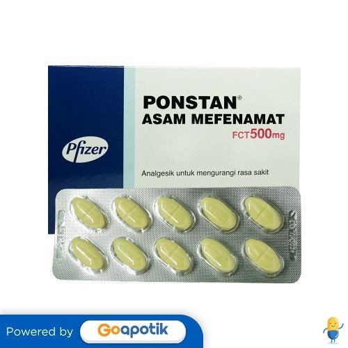 Ponstan 500 Mg Tablet / Anti Nyeri