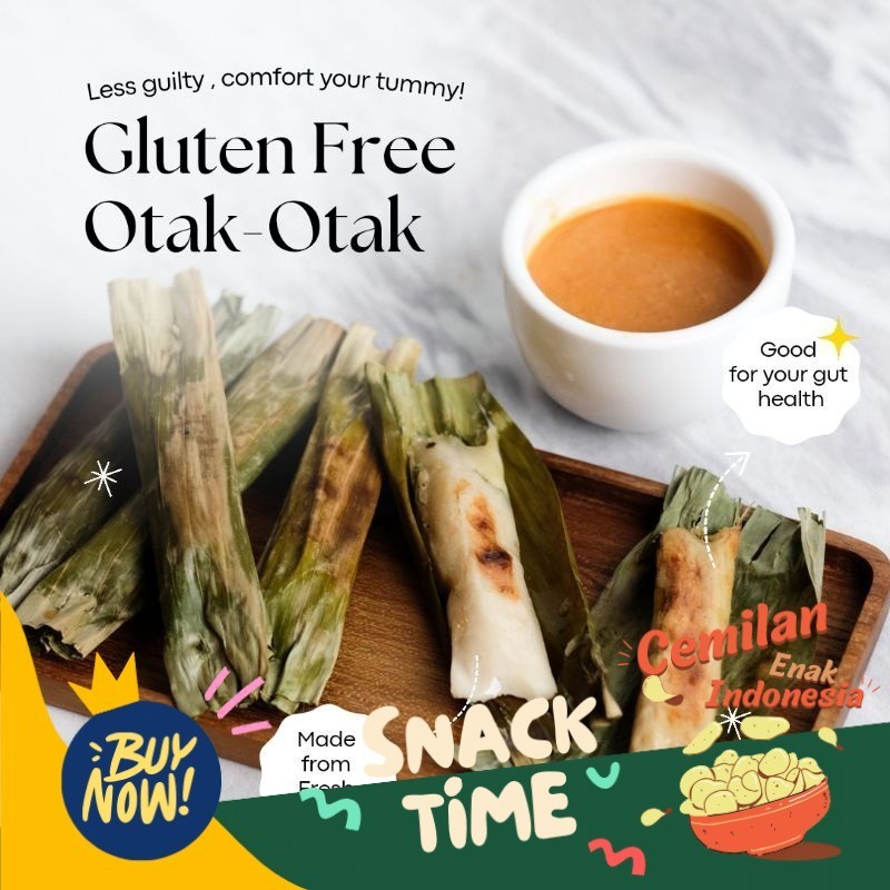 

Special Diskon Cemilan Sehat Otak Otak Ikan Tenggiri Palembang Gluten Free Tinggi Protein Tinggi serat 20 pcs