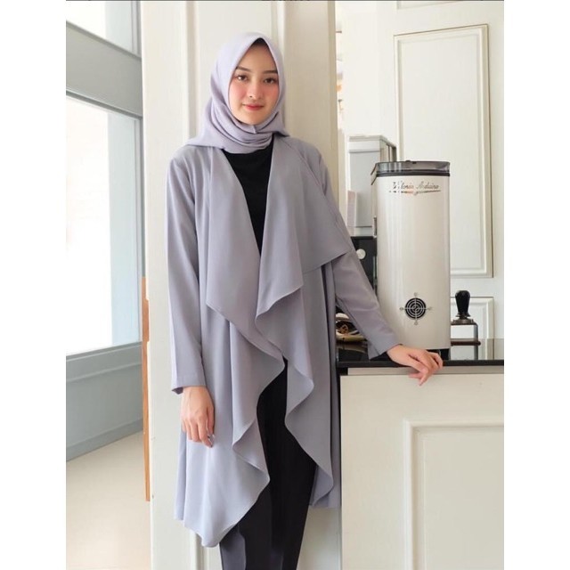 KIMYKUMI FL SYILA OUTER / OUTER FASHION MUSLIM / OUTER KEKINIAN
