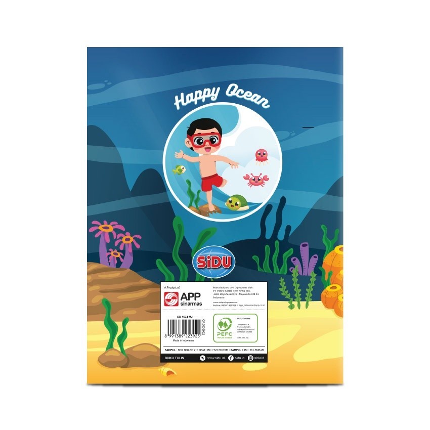 

[Stationery Spectrum] SiDU Buku Tulis 38 Lembar SDU EB 38