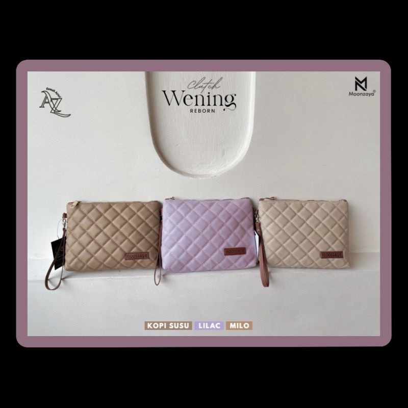 Wening reborn, Wening bag, clutch/ dompet / tas cantik murah/ tas wanita, tas kulit / kulit sintetis