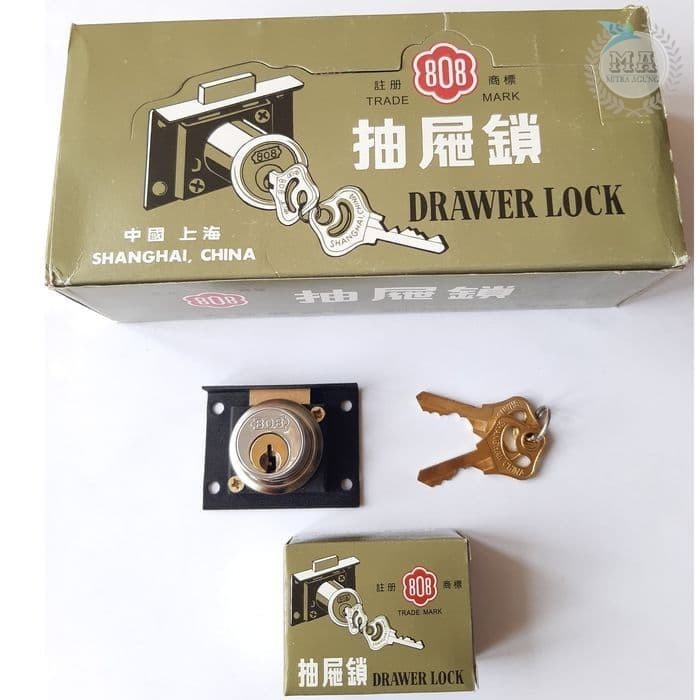 Kunci Laci 808 Asli Original Kualitas Bagus Kunci Lemari
