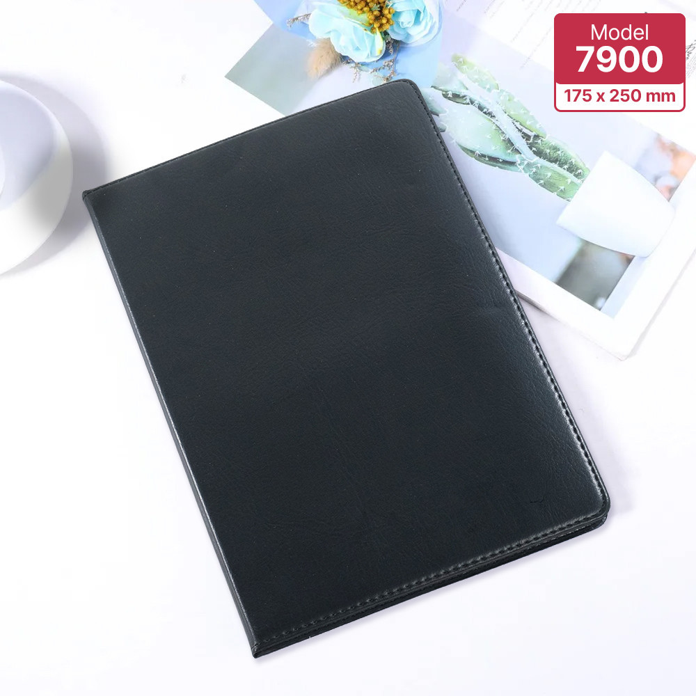 

Deli Buku Catatan Harian Notebook Diary Cover Kulit 80 Halaman 7900 - Black