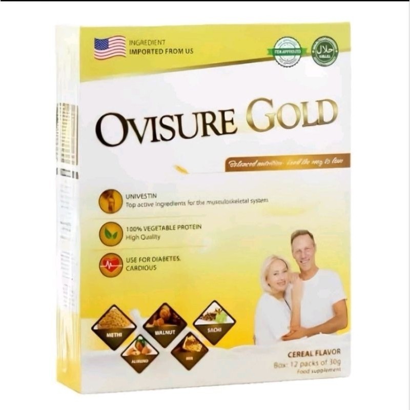 

NEW ASLI OVISURE GOLD ASLI SUSU ATASI NYERI SENDI TULANG ORIGINAL BPOM OVISURE GOLD MIL SUSU 1 BOX