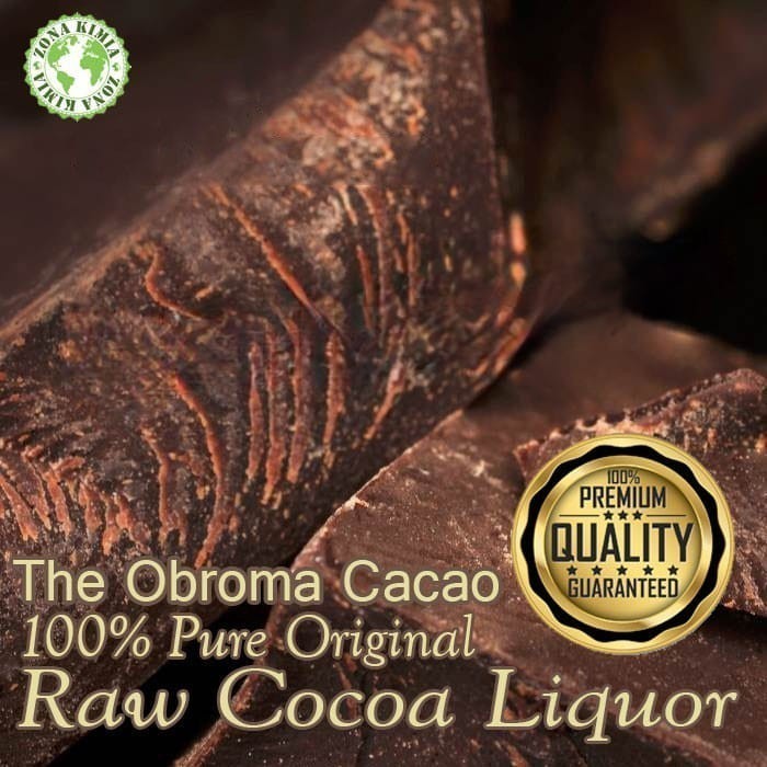 

Cocoa Liquor Raw Obroma Pasta Cacao Paste Cacao Mass Cocoa 500gram