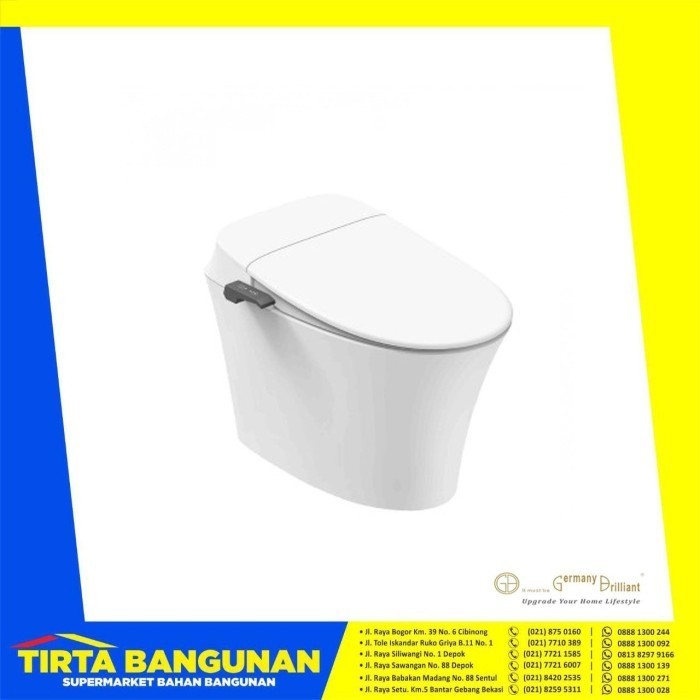 GERMANY BRILLIANT GBC IS006 INTELLIGENT TOILET/ WC/ KLOSET DUDUK