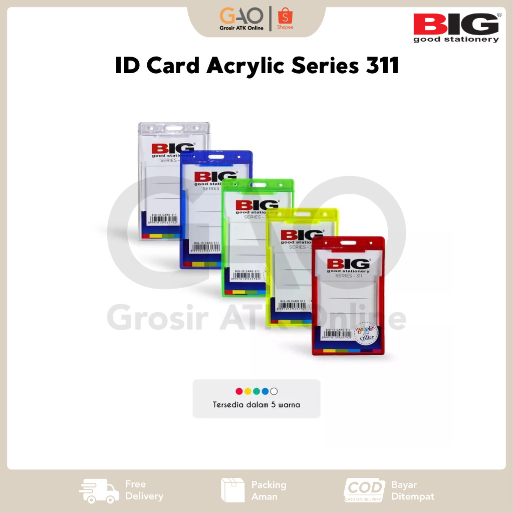

ID Card Acrylic BIG Series 311