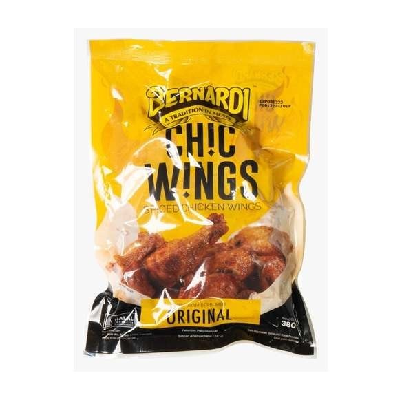 

BERNARDI ORIGINAL SPICY CHICKEN WINGS 380G