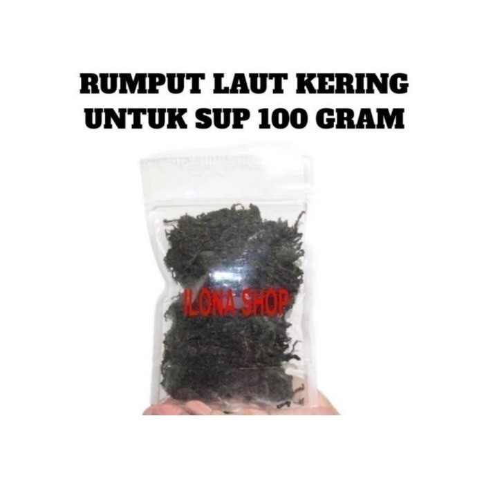 

RUMPUT LAUT KERING UNTUK SOP/SUP 100 GR | CICHAI | CICAI | DRIED DRY SEAWEED HALAL