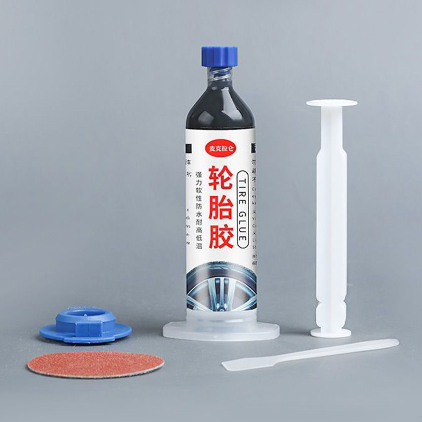 30Ml Lem Tambal Ban Tubles Super Kuat Tubless Rubber Cement Lem Kare Lem Instant Perbaikan Ban Mobil