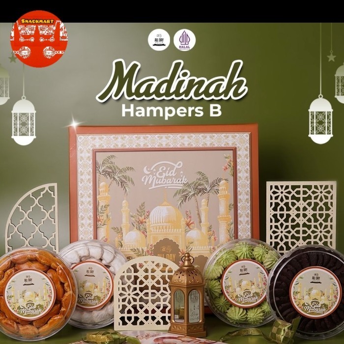 

Hampers Lebaran Premium Parcel Ramadhan Kue Kering Madinah B