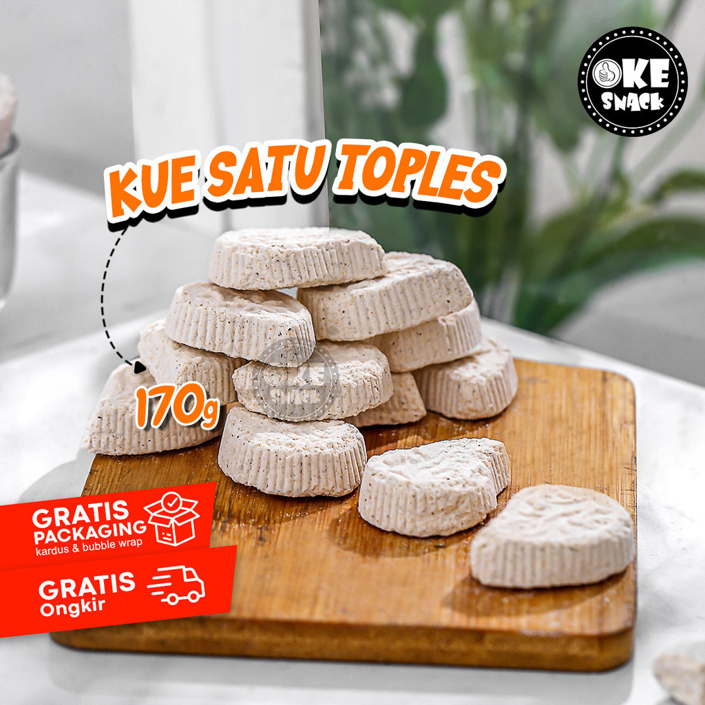 

Kue Satu Toples | Kue Satu 170g
