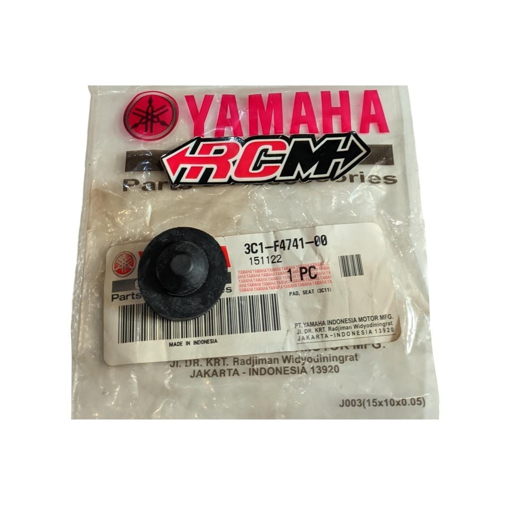 3C1-F4741-00 PAD SEAT KARET DAMPER BANTALAN JOK SADEL VIXION YZF R15 R25 BYSON AEROX 155 X RIDE MIO 