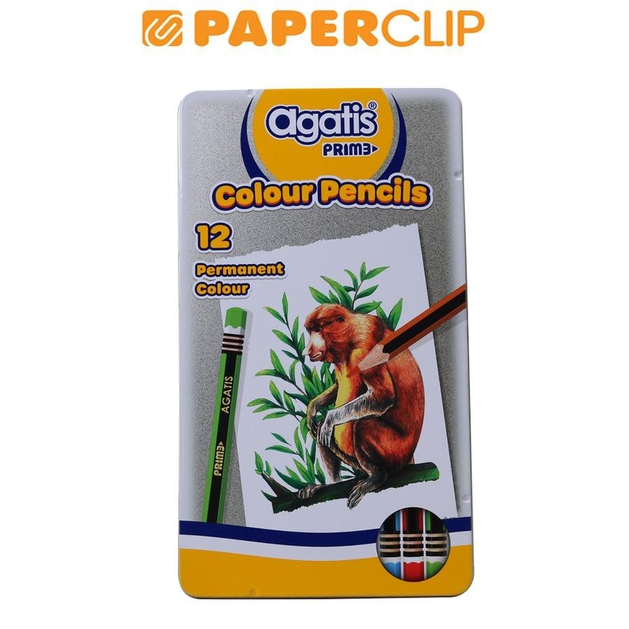 

PENSIL WARNA AGATIS PRIME 12C GPMH-C-S1201 SQUARE TIN CASE