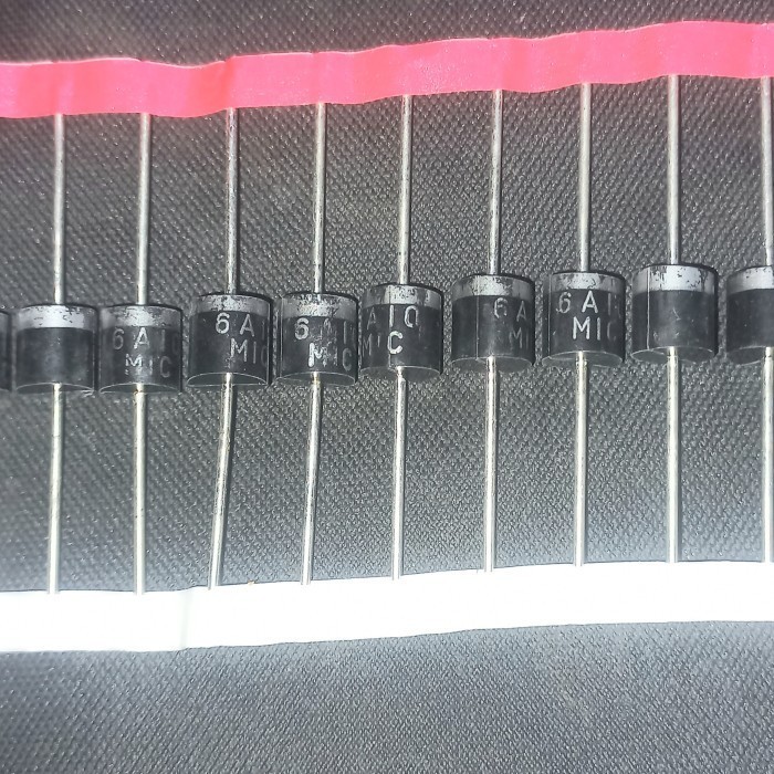 

Dioda 6A ORIGINAL 5A IN6A10 1N6A10 Diode 5 6 A Amper ampere 6A10 F Fajar elektro 2