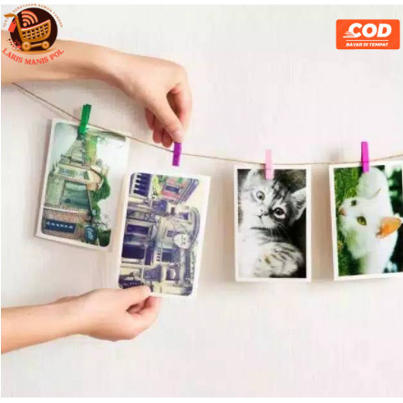 LMP Jepitan kayu warna-warni / penjepit