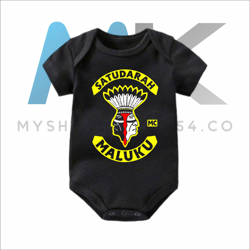 Baju bayi jumper baby SATU DARAH MALUKU - KOMUNITAS SAUDARA MALUKU Jumper bayi karakter Anak merek B
