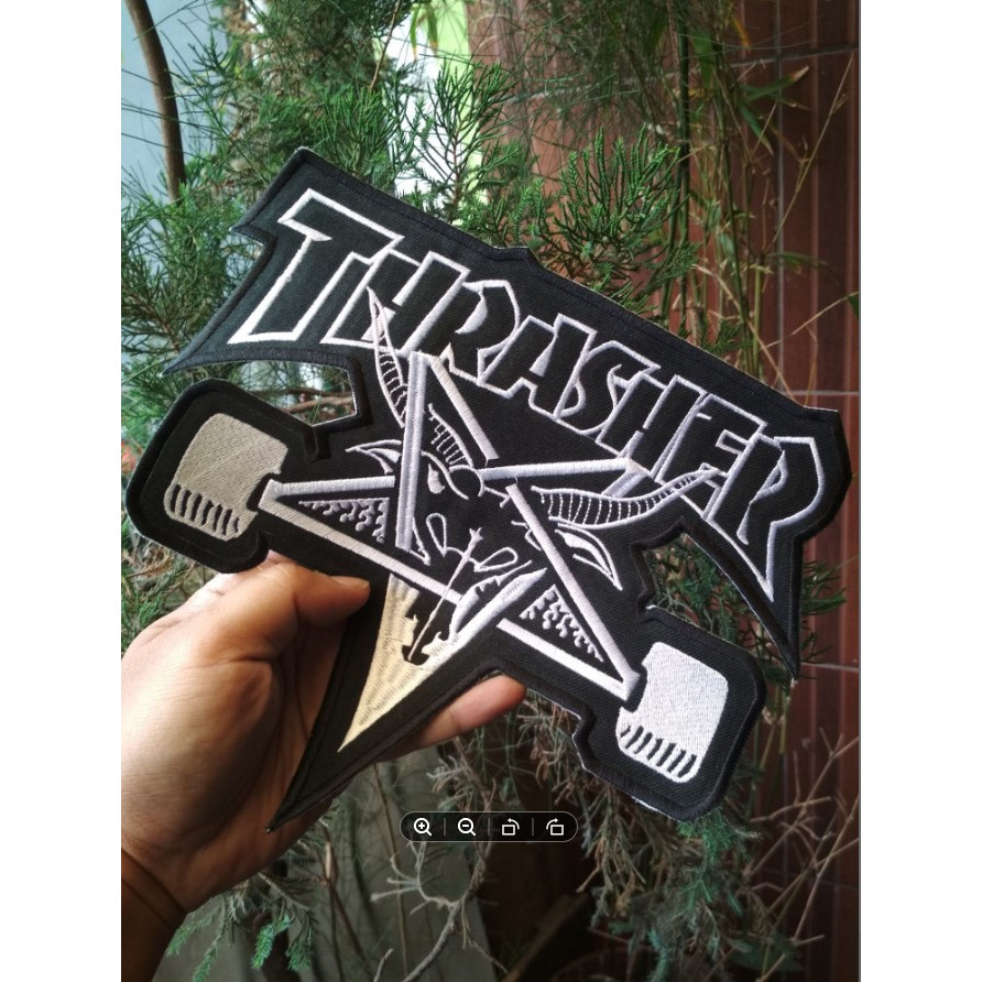 Bordir Patch bordir karakter Back patch trhs