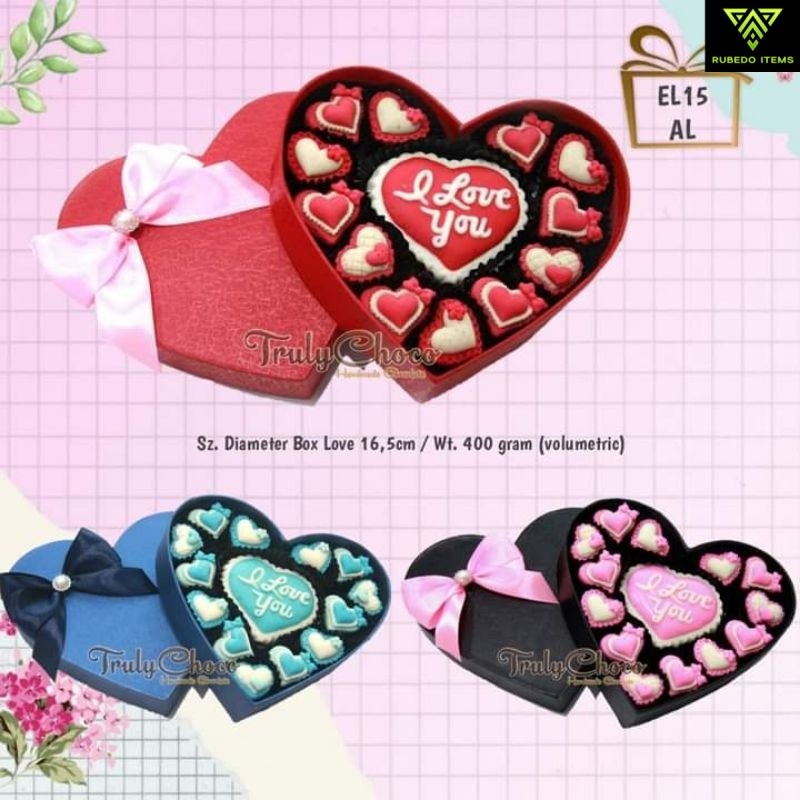

kado love edition 2023 / coklat valentine trulychoco EL15 AL