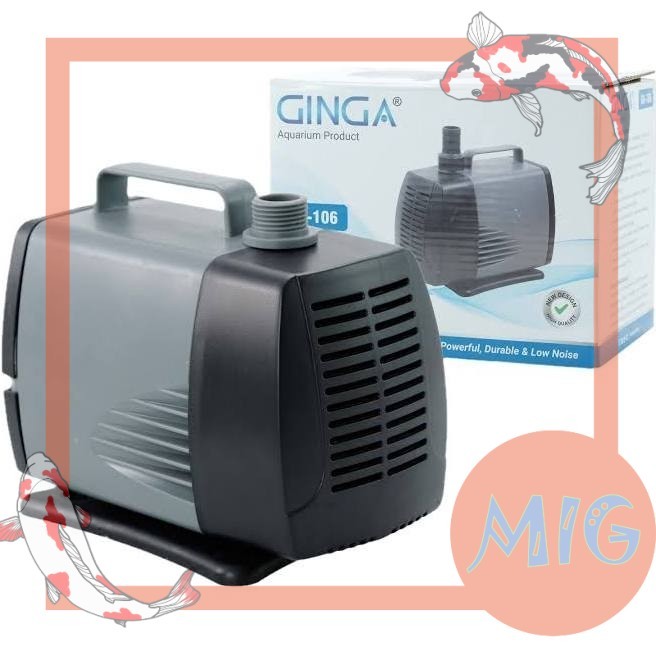 pompa air celup kolam ikan GINGA GA 106 GA106 water pump  aquarium